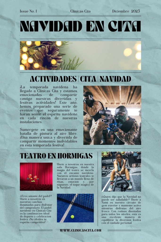 Actividades Navidad en Clínicas Cita 1 Actividades cita 2023