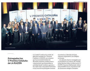 V Premios La Razón: CITA, galardonada por su Excelencia en el Tratamiento de Adicciones 1 Excelencia en el Tratamiento de Adicciones
