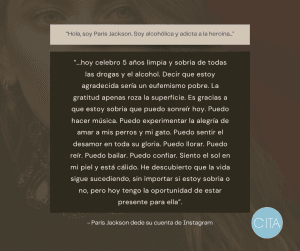 Testimonio Paris Jackson