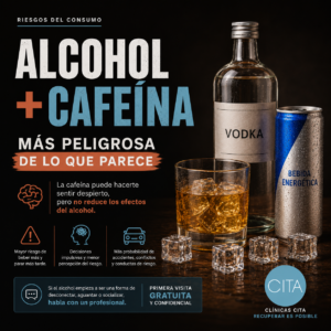 alcohol y cafeína